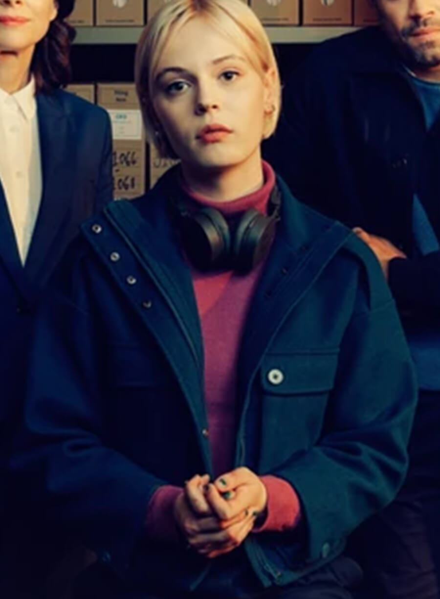 Ella Maisy Purvis Patience Black Wool Jacket