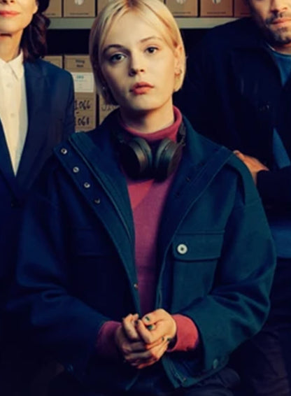 Ella Maisy Purvis Patience Black Wool Jacket