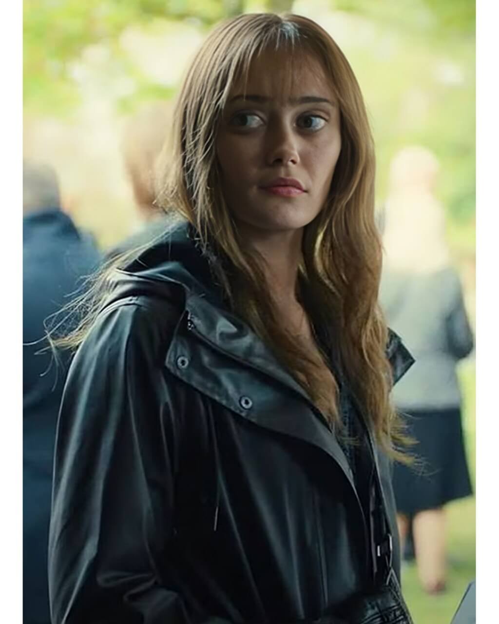Ella Purnell Sweetpea 2024 Coat