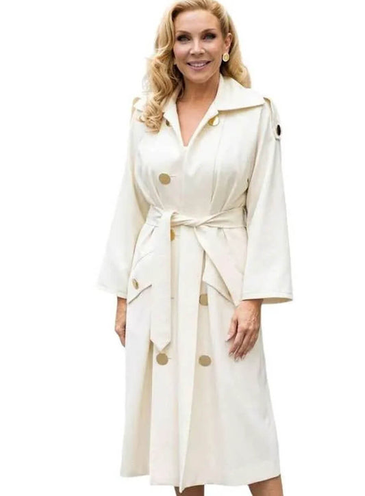 Elle 2026 June Diane Raphael Wool Trench Coat