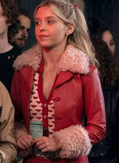 Elle Woods Elle 2026 Shearling Leather Jacket