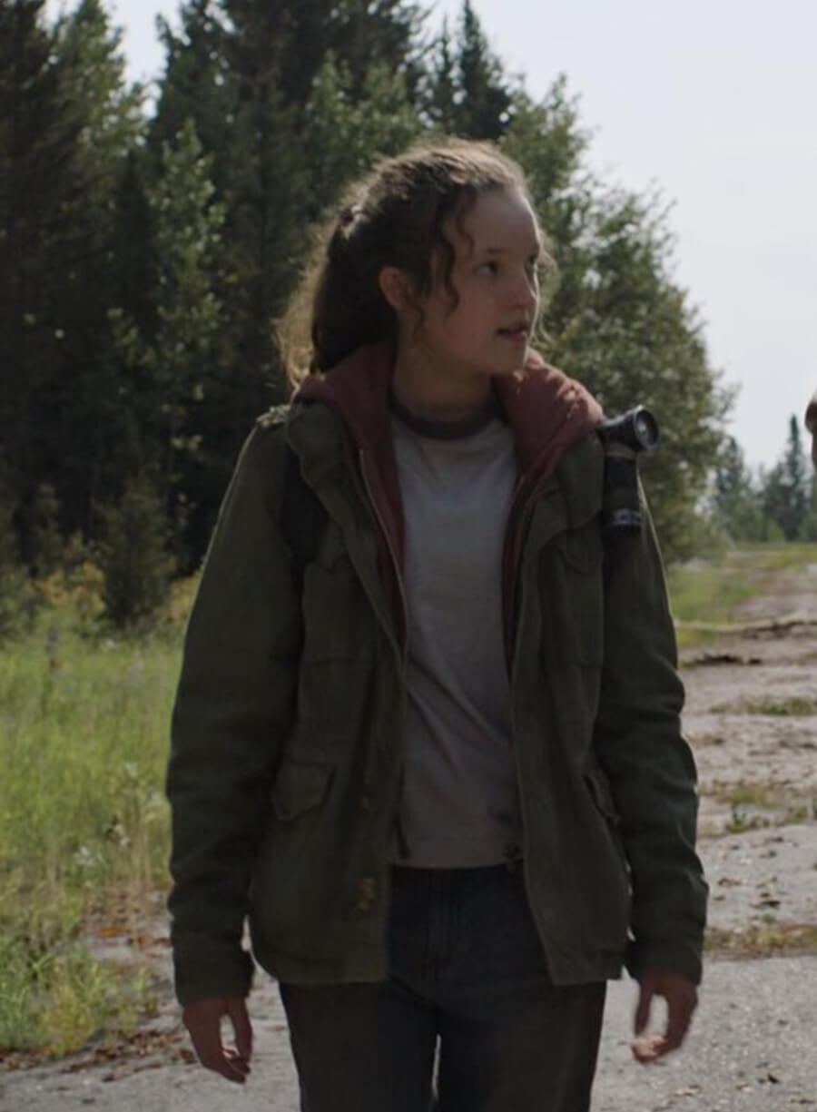 Ellie Williams The Last Of Us Green Jacket