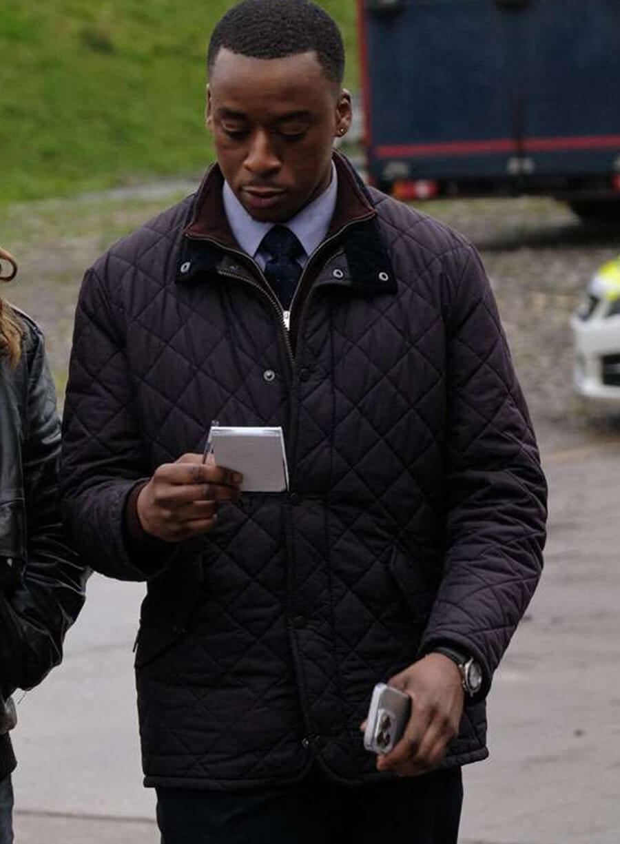 Elliot Edusah The Crow Girl Quilted Jacket