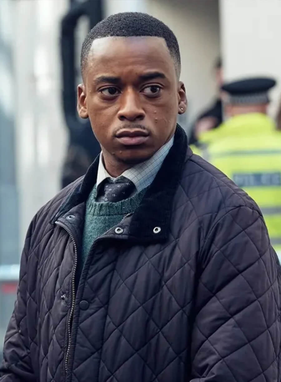 Elliot Edusah The Crow Girl Quilted Jacket