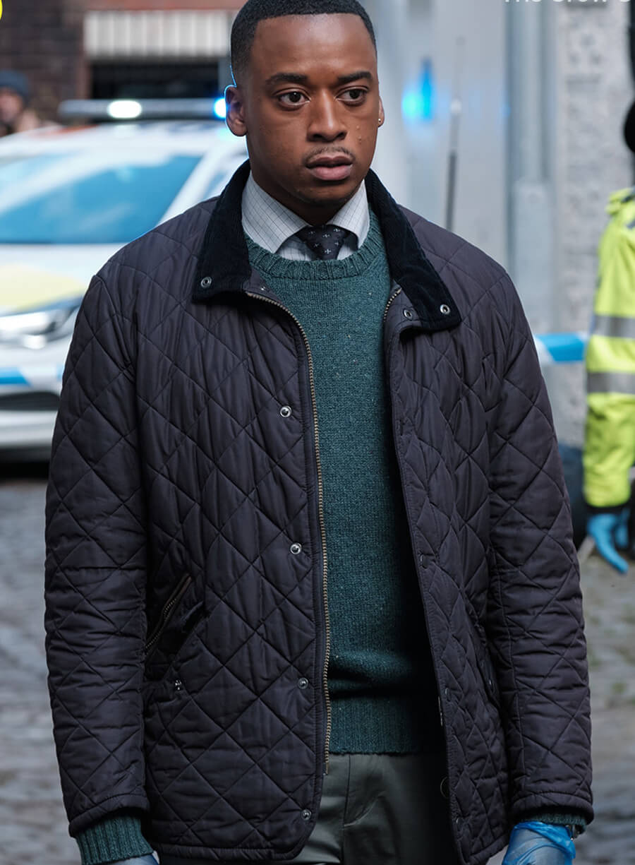 Elliot Edusah The Crow Girl Quilted Jacket