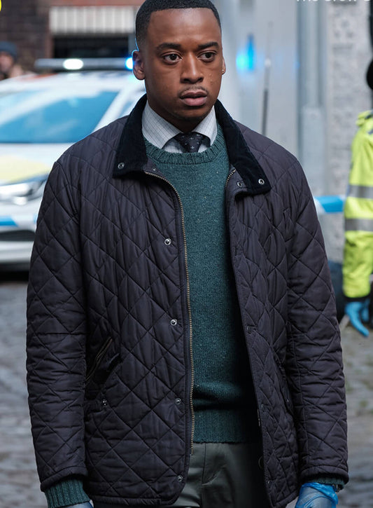 Elliot Edusah The Crow Girl Quilted Jacket