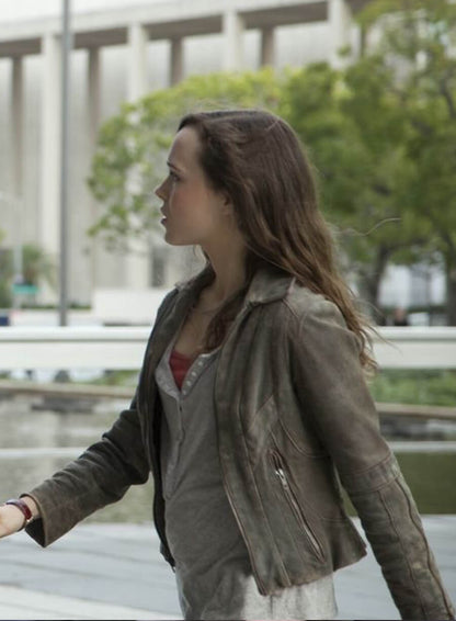 Elliot Page Inception Leather Jacket