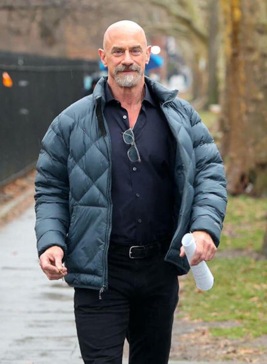 Elliot Stabler Law & Order Organized Crime Puffer Jacket