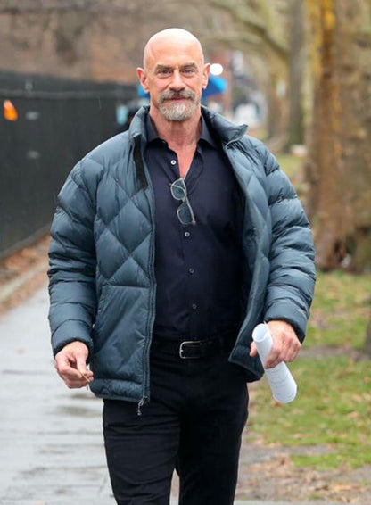 Elliot Stabler Law & Order Organized Crime Puffer Jacket