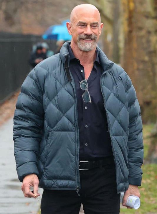 Elliot Stabler Law & Order Organized Crime Puffer Jacket