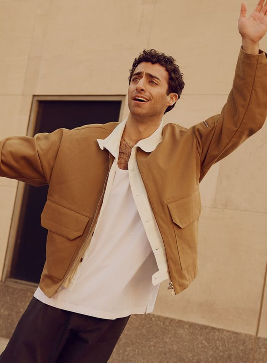 Emil Wakim Brown Cotton Jacket