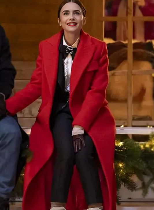 Emily Cooper Emily in Paris S04 Red Coat