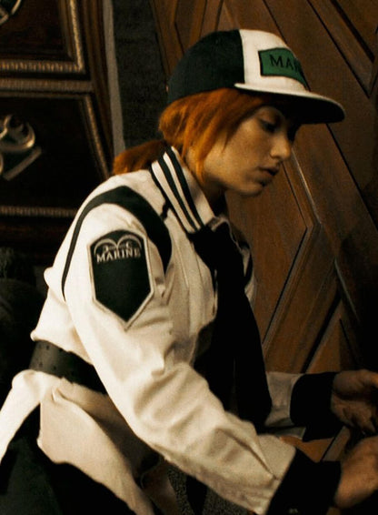 Emily Rudd One Piece 2023 White Costume Jacket