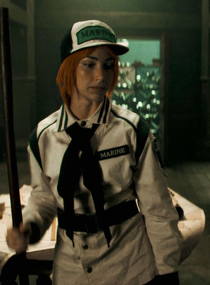 Emily Rudd One Piece 2023 White Costume Jacket