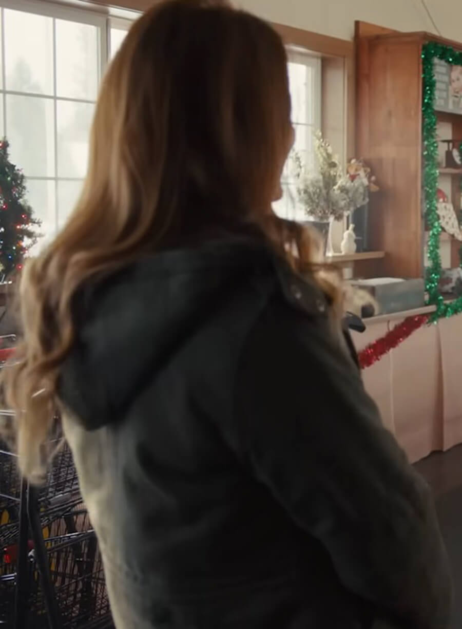Emma Parker A Cherry Pie Christmas 2025 Green Jacket