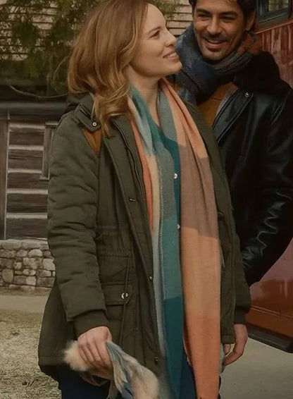 Emma Parker A Cherry Pie Christmas 2025 Green Jacket
