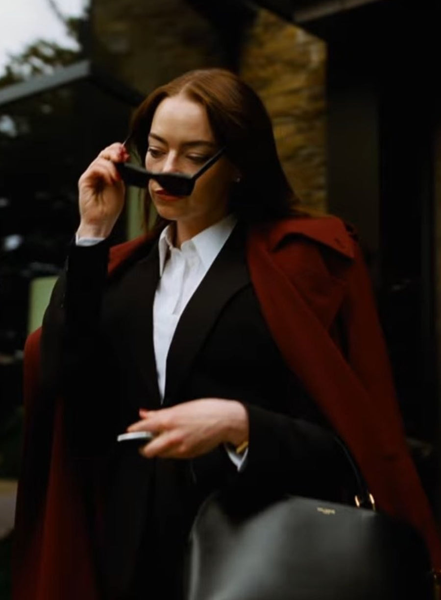 Emma Stone Bugonia 2025 Trench Coat