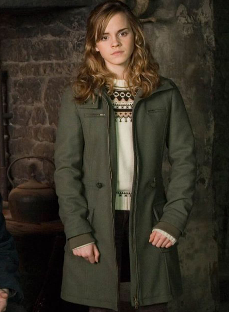Emma Watson Harry Potter and the Order of the Phoenix Green Coat