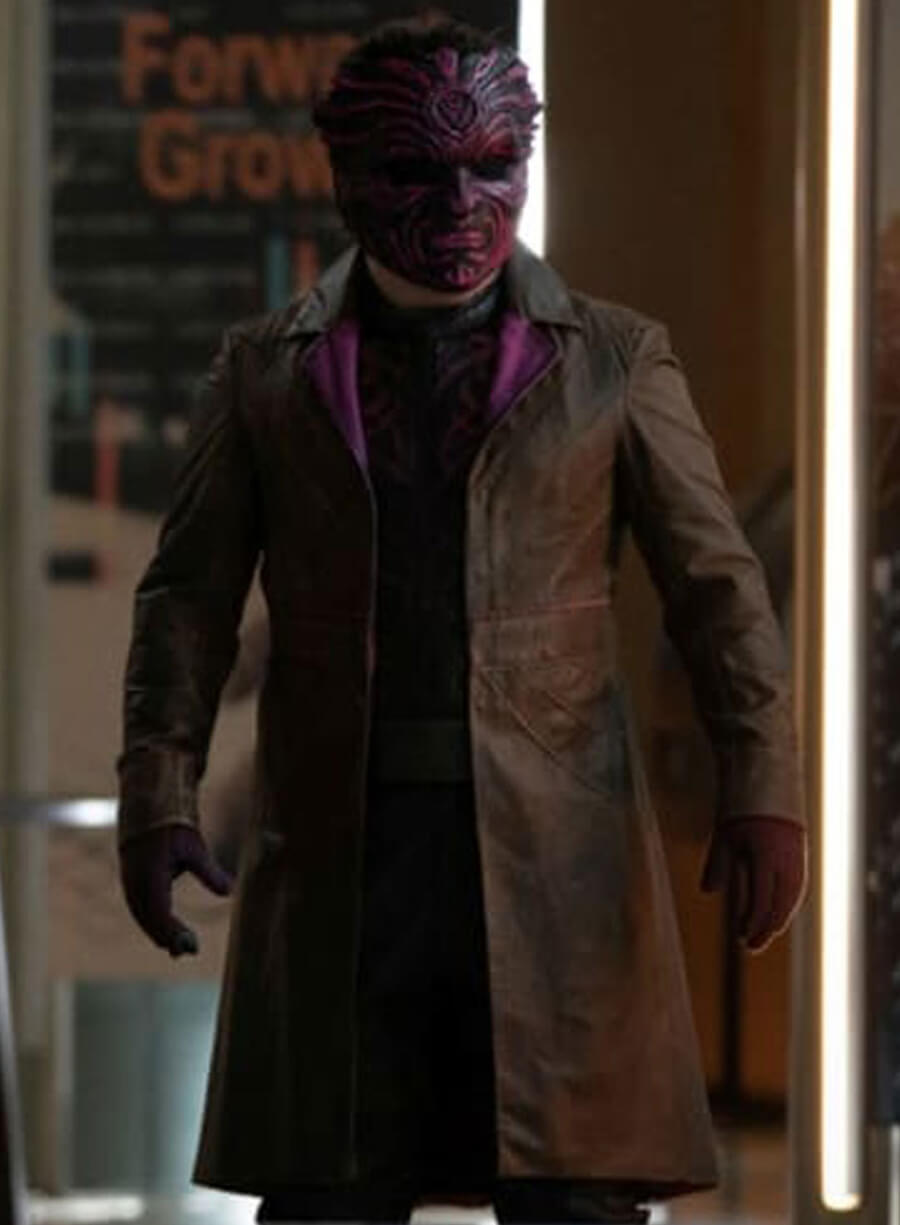 Ennis Esmer The Flash S07 Bashir Malik Coat