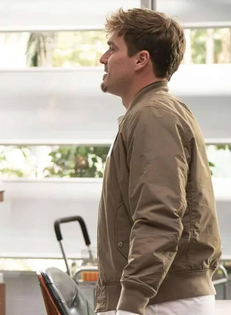 Enrique Hernandez The Rookie S07 Brown Bomber Jacket