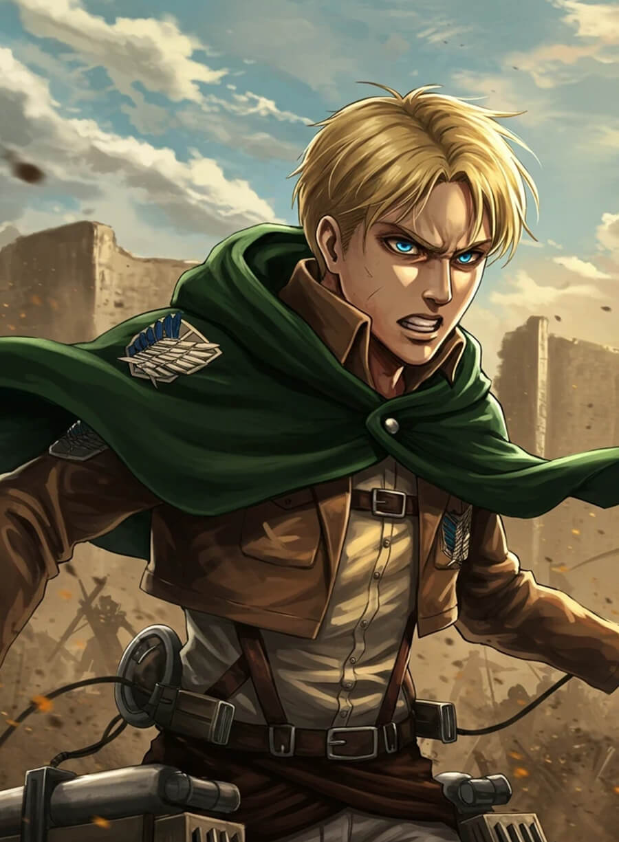 Eren Yeager Survey Corps Attack on Titan Jacket