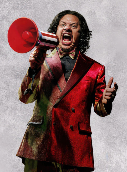 Eric Andre Street Fighter 2026 Red Velvet Blazer