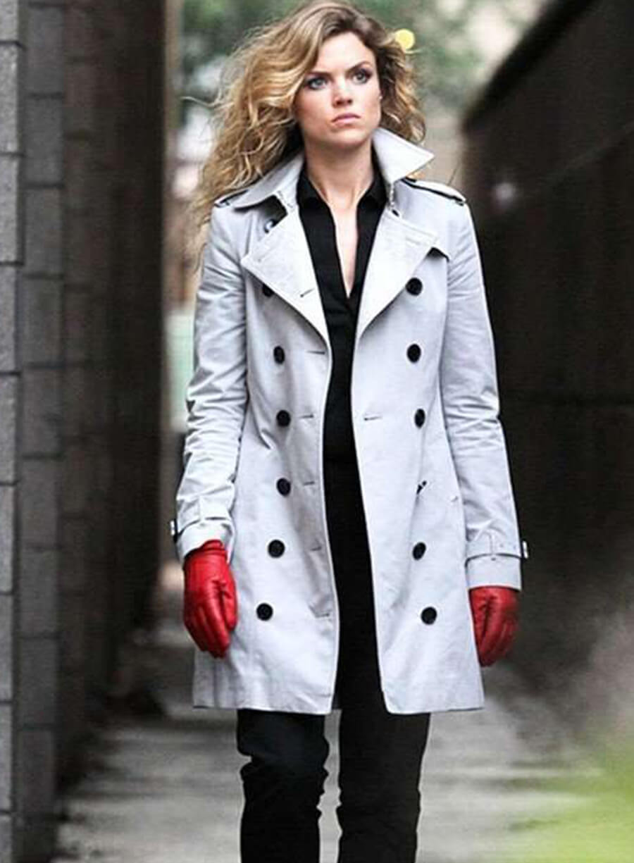 Erin Richards Gotham Season 02 Cotton Coat
