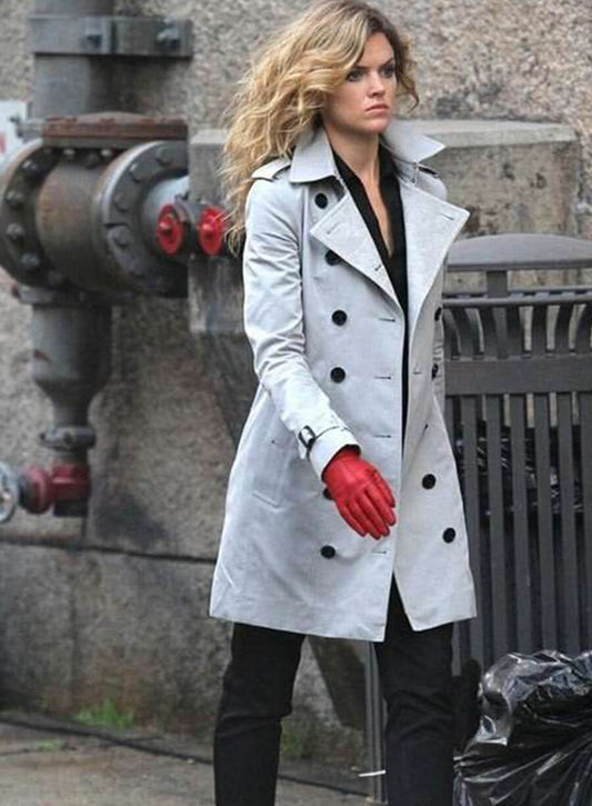 Erin Richards Gotham Season 02 Cotton Coat