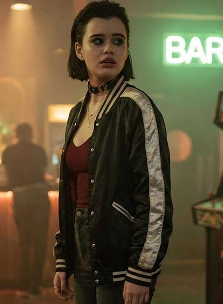 Euphoria S03 Kat Hernandez Varsity Jacket