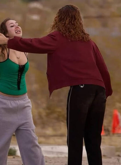 Euphoria S03 Zendaya Red Jacket