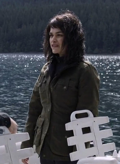 Eve Harlow The Night Agent S01 Green Jacket