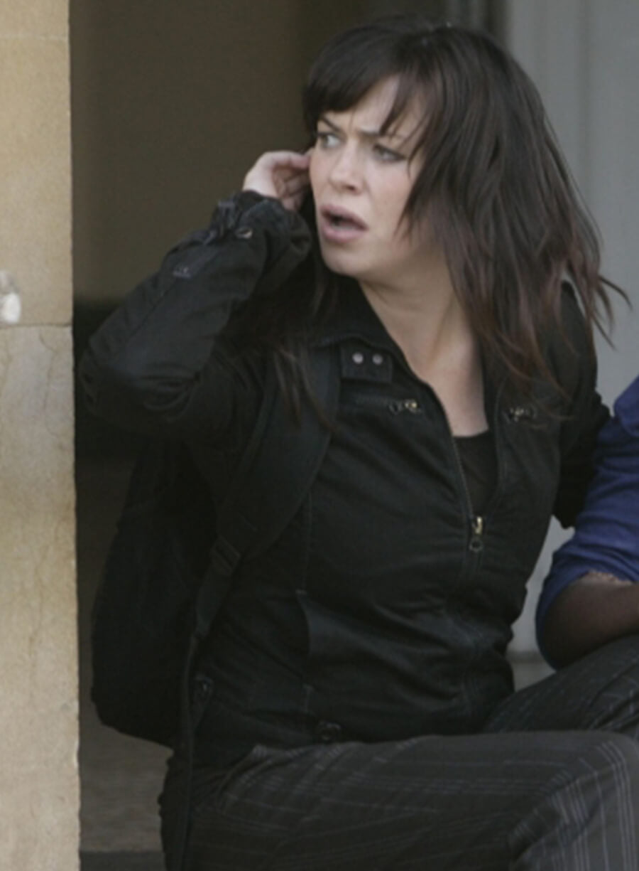 Eve Myles Torchwood Black Jacket