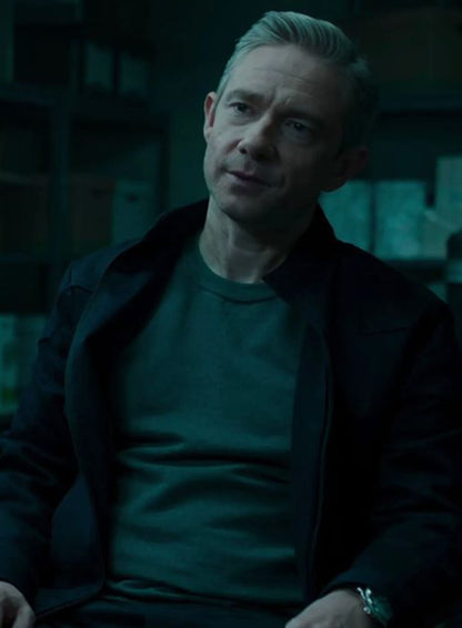 Everett K. Ross Black Panther Black Jacket