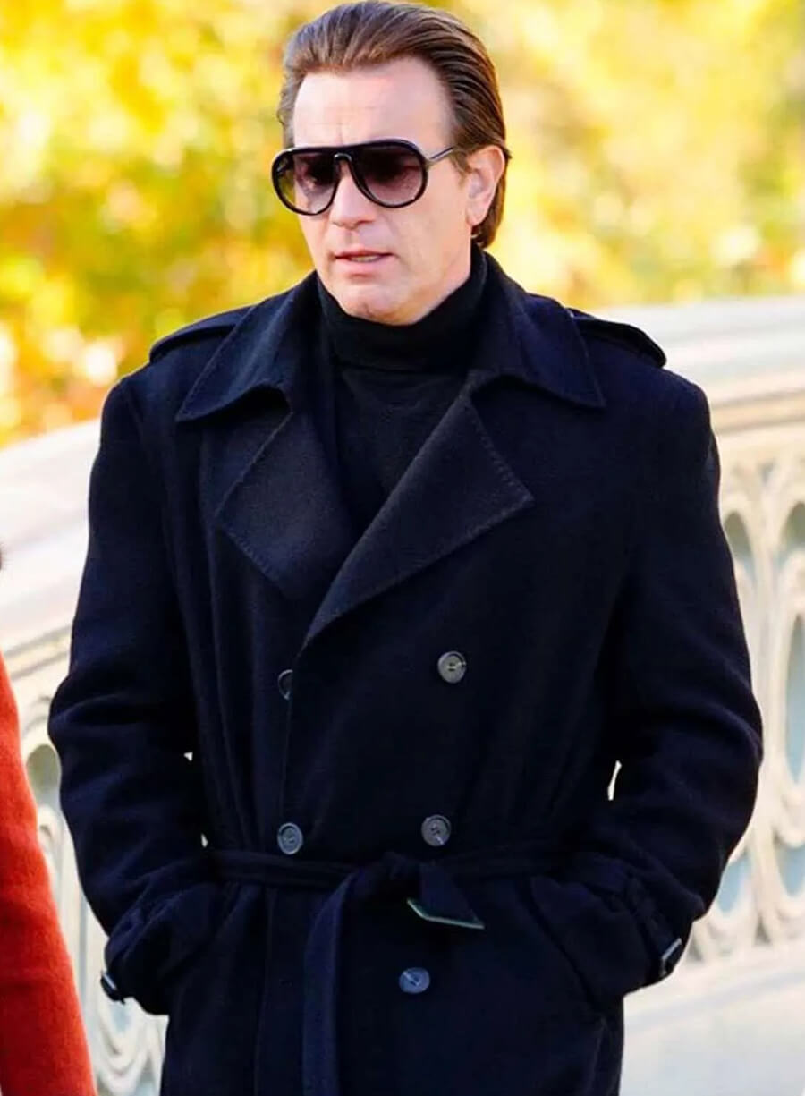 Ewan McGregor Black Trench Coat