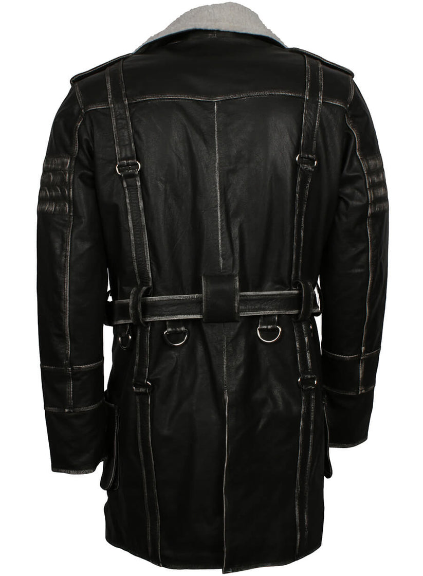 Fallout 4 Elder Maxson Distressed Leather Coat – LeatherJacketMerchant
