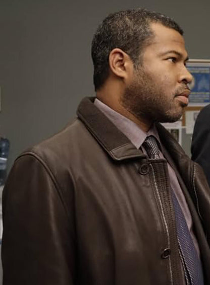 Fargo S01 FBI Agent Pepper Brown Leather Jacket