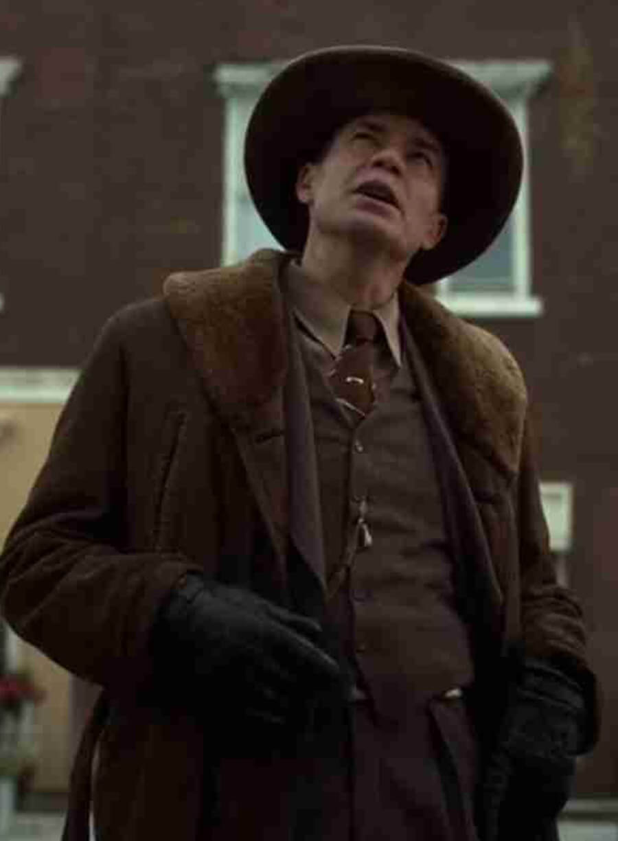 Fargo S04 Dick Wickware Brown Shearling Coat