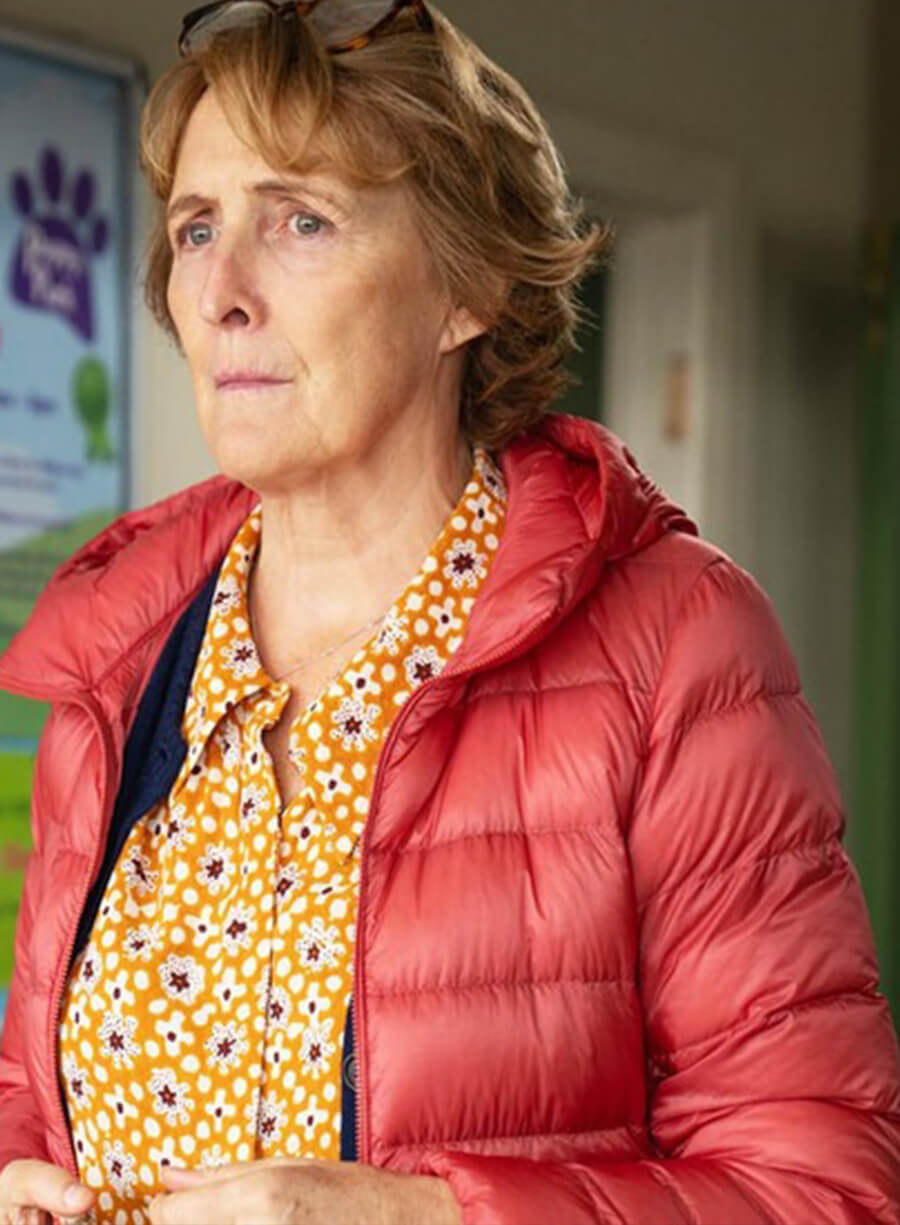 Fiona Shaw Bad Sisters S02 Puffer Jacket