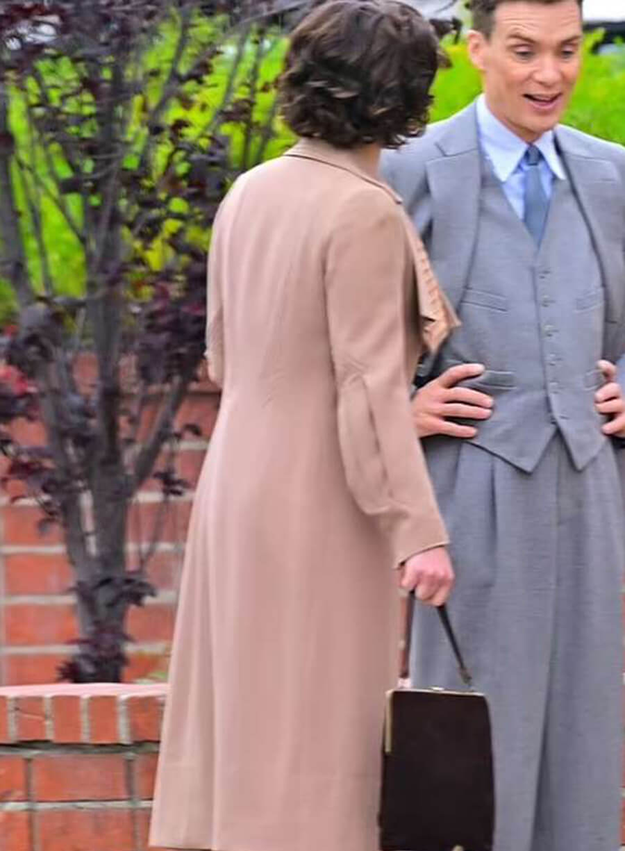 Florence Pugh Oppenheimer Coat