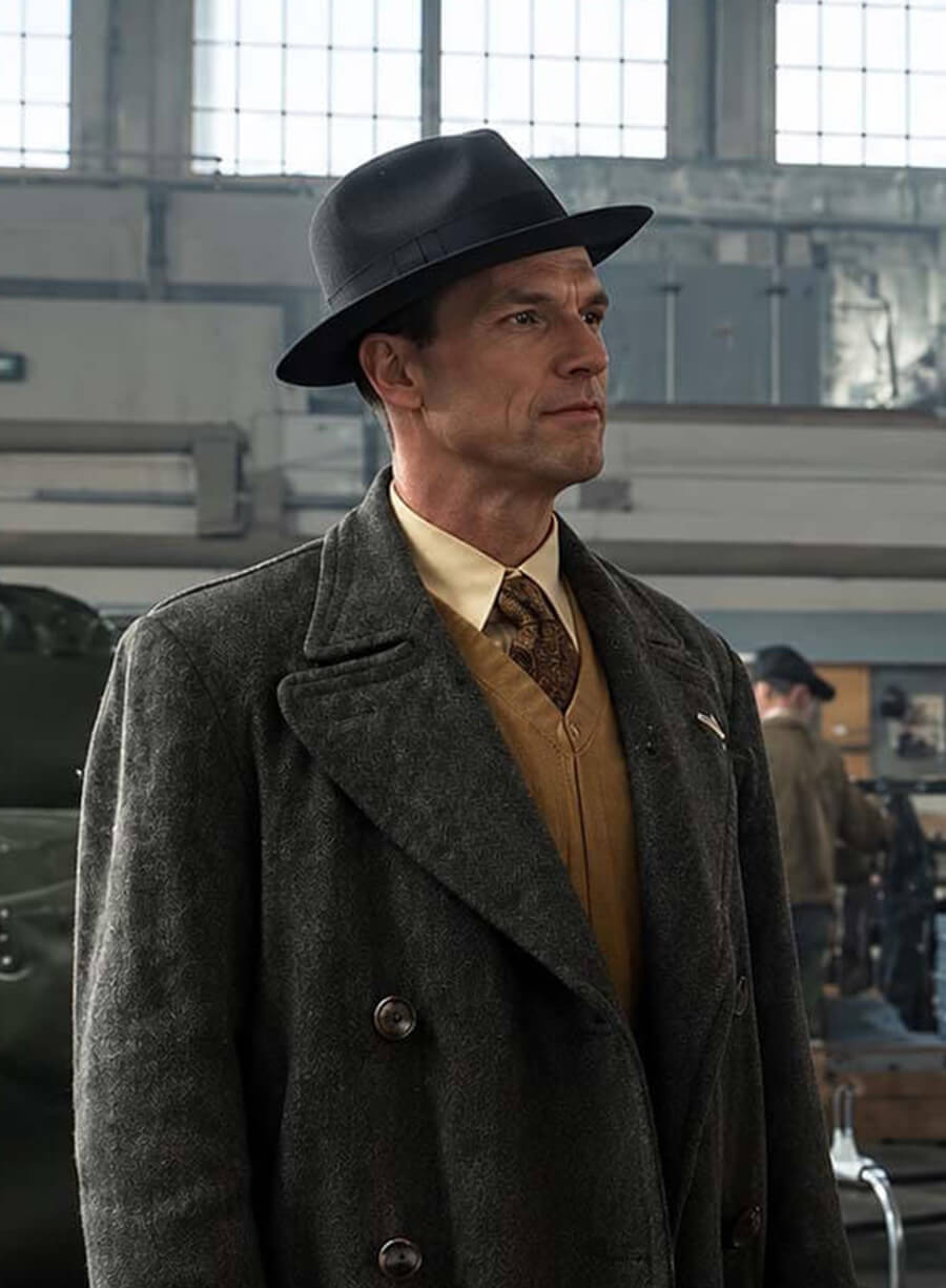 Fortitude 2026 Dudley Clarke Gray Wool Coat