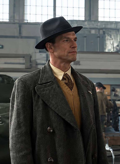 Fortitude 2026 Dudley Clarke Gray Wool Coat