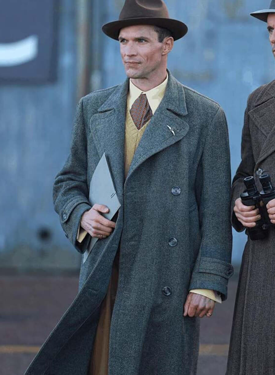 Fortitude 2026 Dudley Clarke Gray Wool Coat