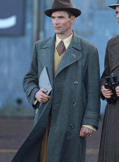 Fortitude 2026 Dudley Clarke Gray Wool Coat