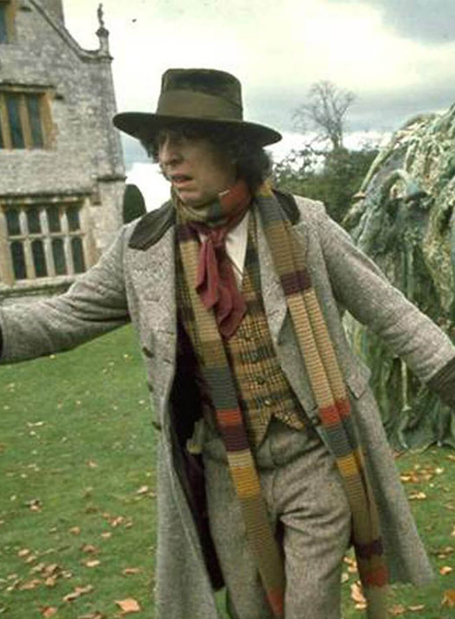 Fourth Doctor Grey Trench Coat