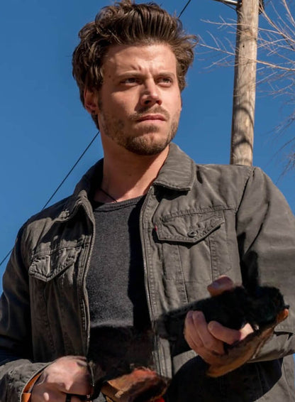 Francois Arnaud Midnight Texas Black Jacket
