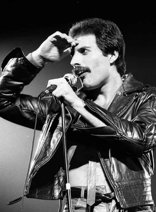 Freddie Mercury Black Leather Jacket