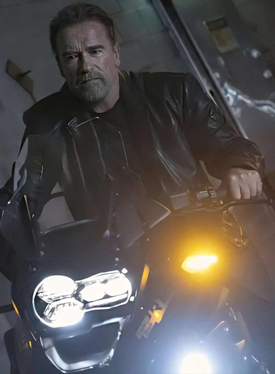 FUBAR Luke Brunner Black Leather Jacket