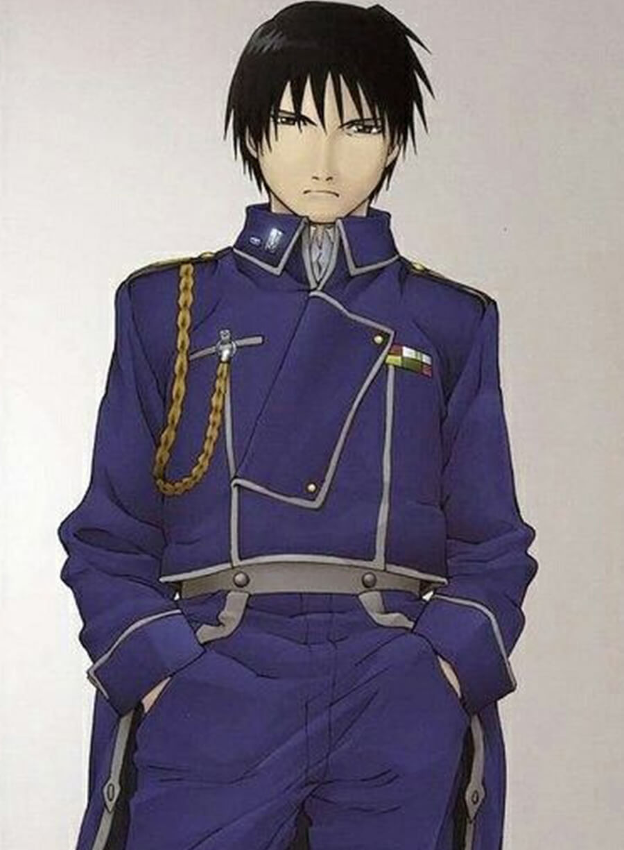 Fullmetal Alchemist Roy Mustang Blue Uniform Jacket