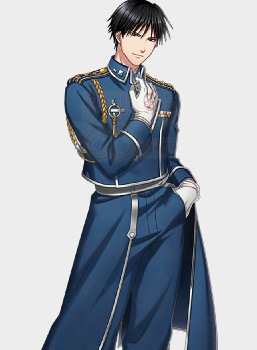 Fullmetal Alchemist Roy Mustang Blue Uniform Jacket