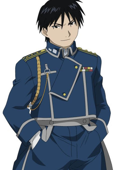 Fullmetal Alchemist Roy Mustang Blue Uniform Jacket
